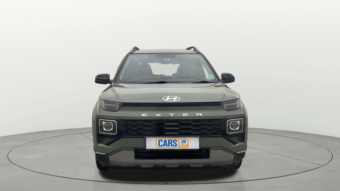 2023 Hyundai EXTER SX(O) CONNECT 1.2 AMT, Petrol, Automatic, 7,638 km, Front