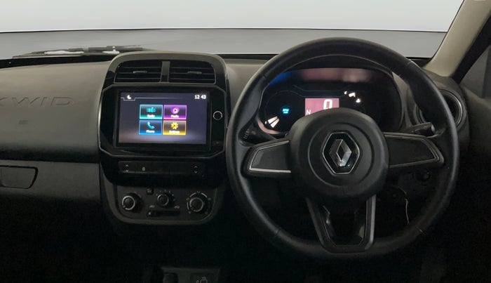 2021 Renault Kwid CLIMBER 1.0 AMT (O), Petrol, Automatic, 20,911 km, Steering Wheel Close Up