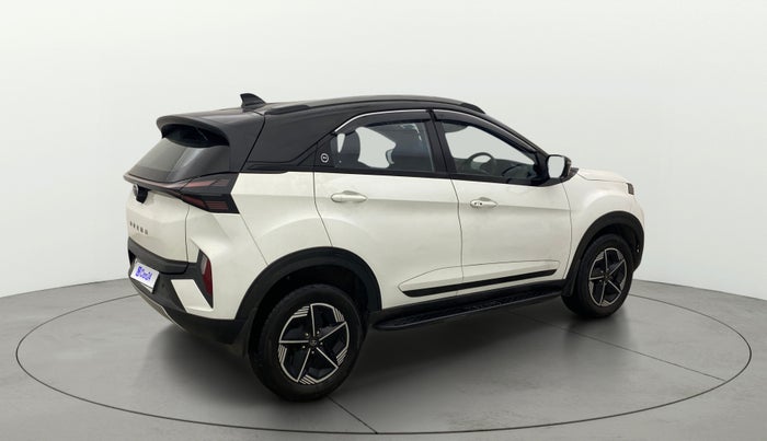 2024 Tata NEXON FEARLESS + SUNROOF DCA DUAL TONE 1.2 PETROL, Petrol, Automatic, 12,643 km, Right Back Diagonal