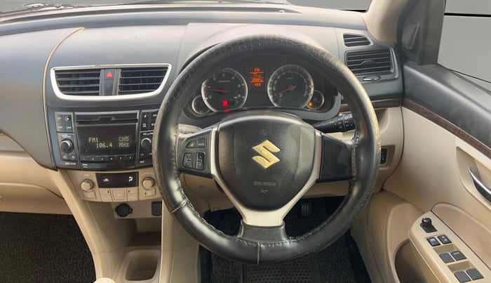 2013 Maruti Swift Dzire ZDI, Diesel, Manual, 1,26,838 km, Steering Wheel Close Up