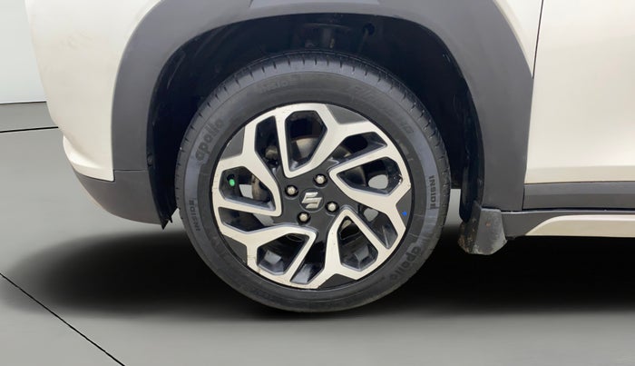 2023 Maruti FRONX ALPHA 1.0L TURBO 6 AT, Petrol, Automatic, 60,385 km, Left Front Wheel