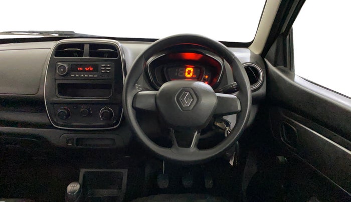 2017 Renault Kwid RXL, Petrol, Manual, 8,313 km, Steering Wheel Close Up