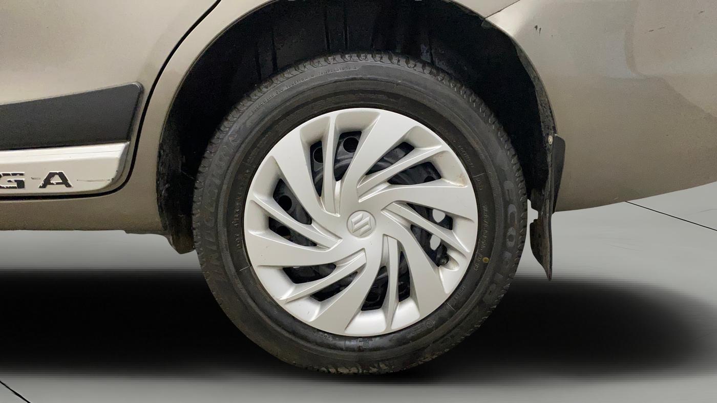2024 Maruti Ertiga   VXI (O) CNG, CNG, Manual, 18,639 km, Left Rear Wheel