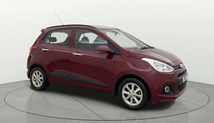2015 Hyundai Grand i10 ASTA AT 1.2 KAPPA VTVT, Petrol, Automatic, 36,733 km, Right Front Diagonal