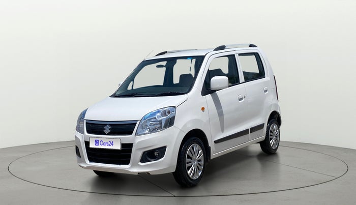 2017 Maruti Wagon R 1.0 VXI AMT, Petrol, Automatic, 65,211 km, Left Front Diagonal