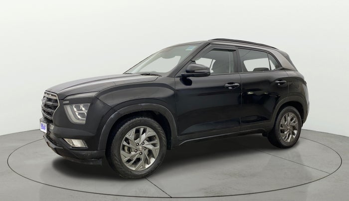 2020 Hyundai Creta SX (O) 1.4 TURBO DCT, Petrol, Automatic, 94,180 km, Left Front Diagonal