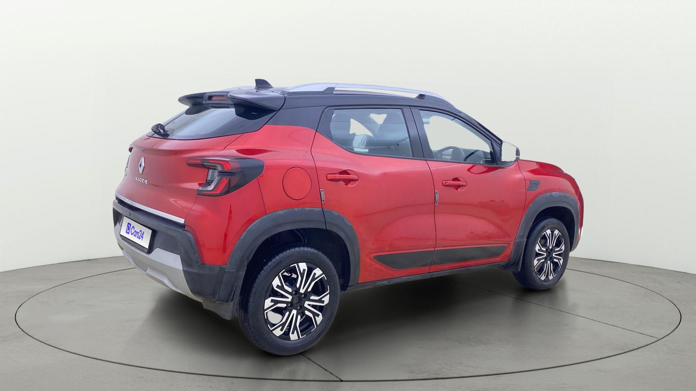 2022 Renault Kiger RXT (O) MT DUAL TONE, Petrol, Manual, 60,697 km, Right Back Diagonal