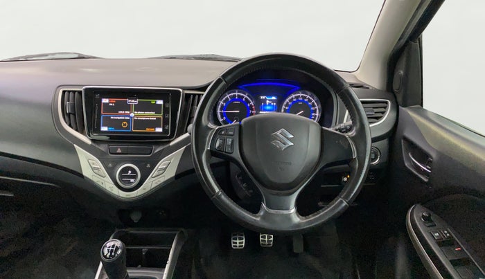 2017 Maruti Baleno ALPHA PETROL 1.2, CNG, Manual, 83,624 km, Steering Wheel Close Up