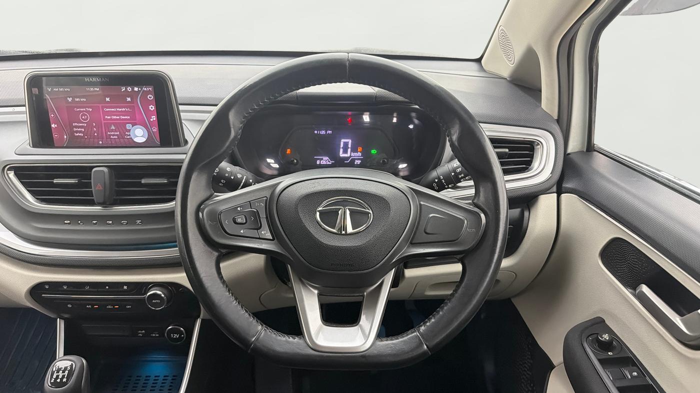 2023 Tata ALTROZ XZ PLUS SUNROOF CNG, CNG, Manual, 81,056 km, Steering Wheel Close Up