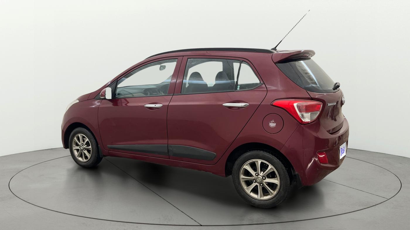 2015 Hyundai Grand i10 ASTA (O) 1.2 KAPPA VTVT, Petrol, Manual, 69,662 km, Left Back Diagonal
