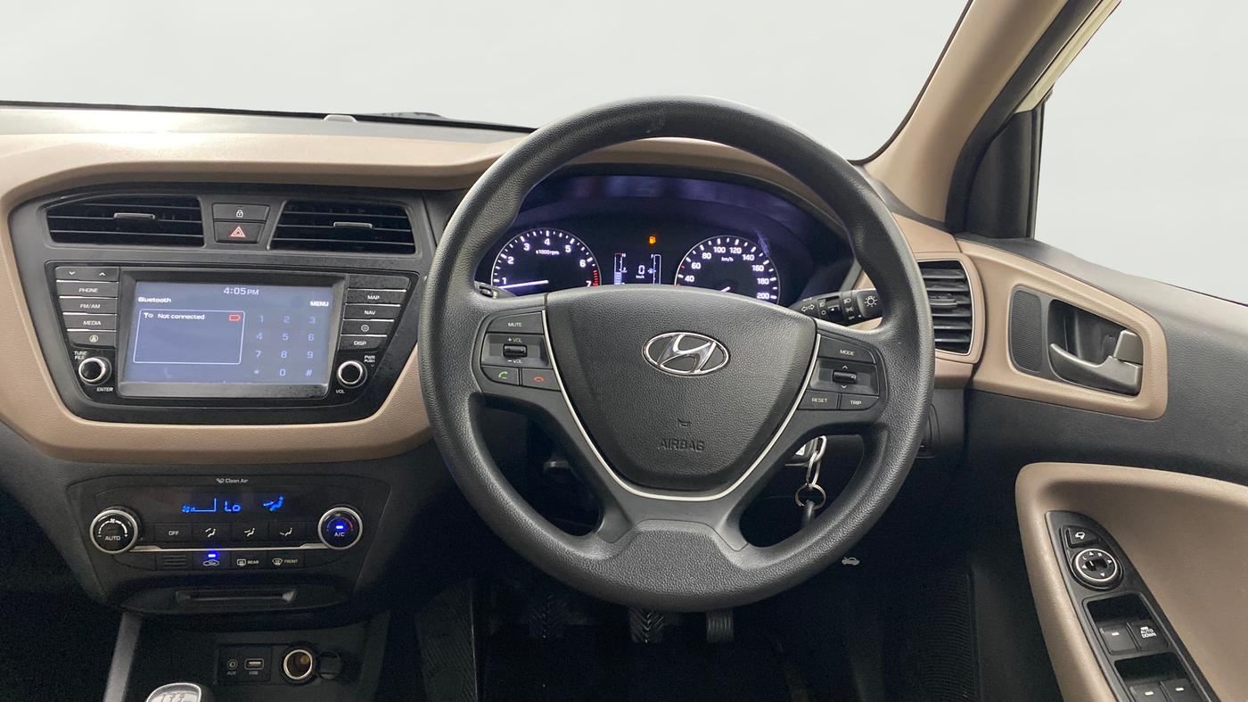 2017 Hyundai Elite i20 ASTA 1.2, Petrol, Manual, 54,091 km, Steering Wheel Close Up