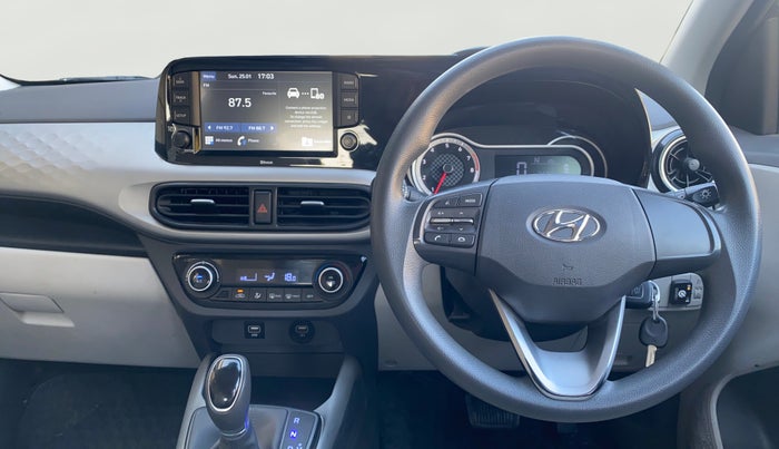 2020 Hyundai GRAND I10 NIOS SPORTZ AMT 1.2 KAPPA VTVT, CNG, Automatic, 85,637 km, Steering Wheel Close Up