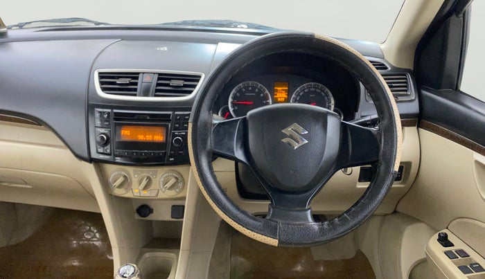 2015 Maruti Swift Dzire VXI, Petrol, Manual, 55,839 km, Steering Wheel Close Up