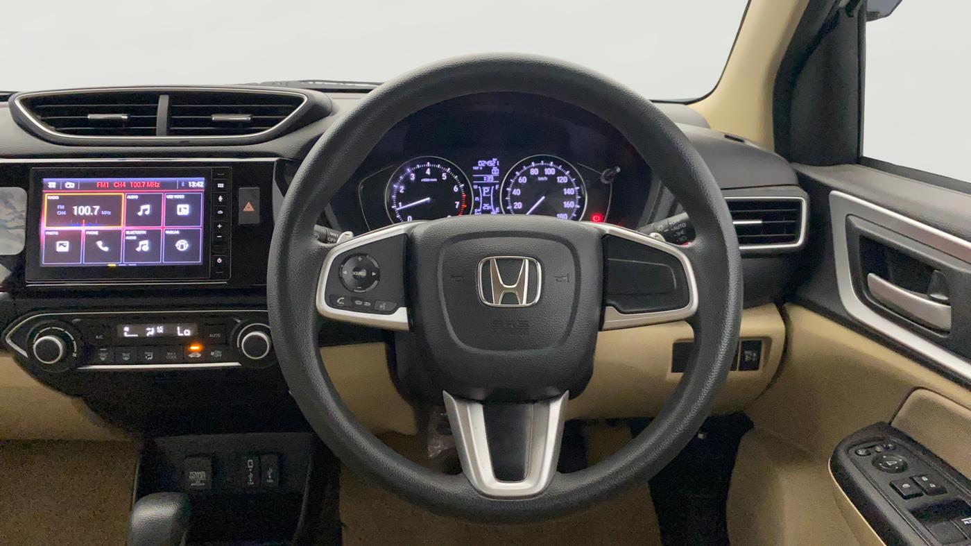 2022 Honda Amaze 1.2L I-VTEC VX CVT, Petrol, Automatic, 24,905 km, Steering Wheel Close Up