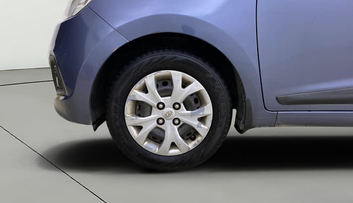 2014 Hyundai Grand i10 SPORTZ 1.2 KAPPA VTVT, Petrol, Manual, 51,681 km, Left Front Wheel