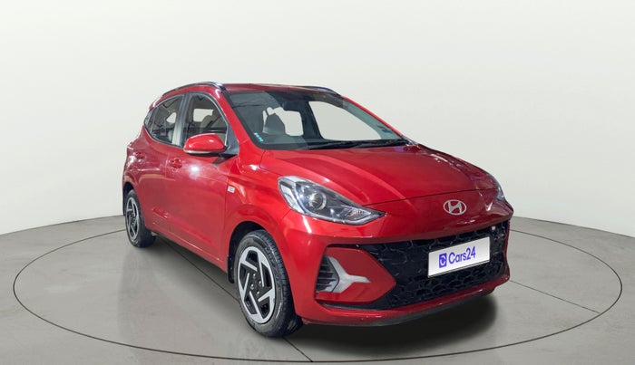 2023 Hyundai GRAND I10 NIOS SPORTZ AMT 1.2 KAPPA VTVT, Petrol, Automatic, 21,903 km, Right Front Diagonal