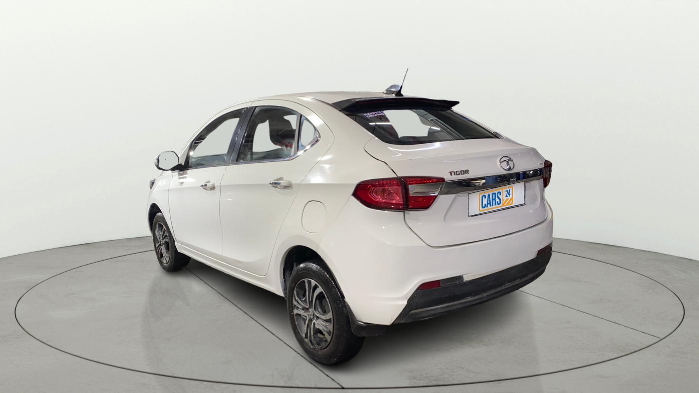 2022 Tata TIGOR XZ PLUS CNG, CNG, Manual, 34,442 km, Left Back Diagonal