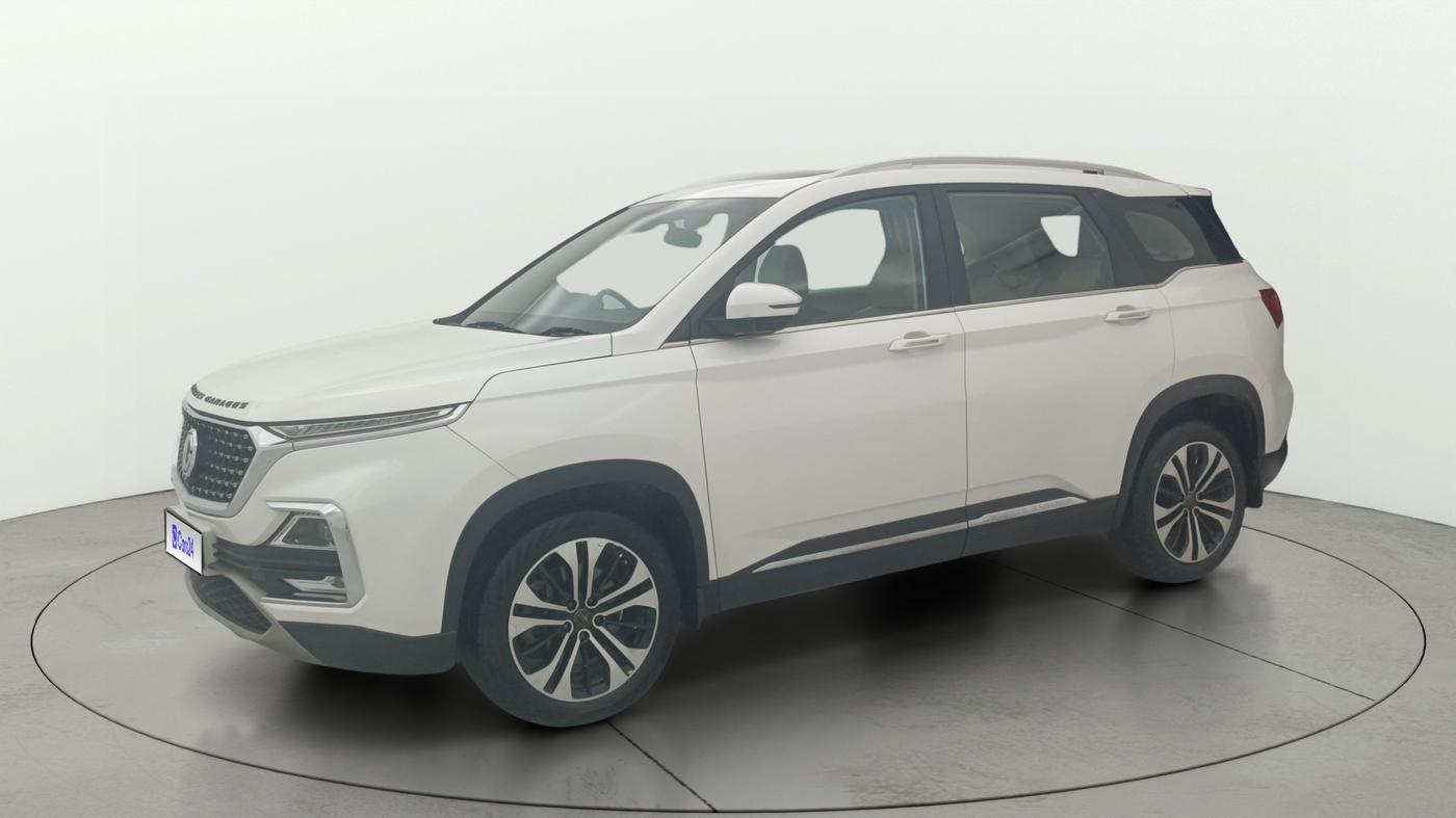 2021 MG HECTOR SHARP EX 1.5 PETROL CVT, Petrol, Automatic, 1,00,588 km, Left Front Diagonal