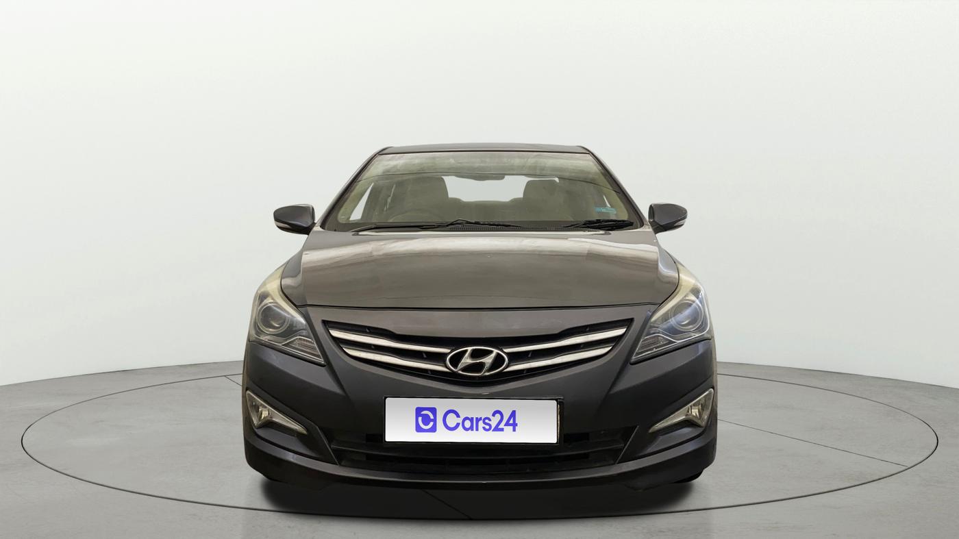 2015 Hyundai Verna FLUIDIC 4S 1.6 VTVT S AT, Petrol, Automatic, 56,034 km, Front