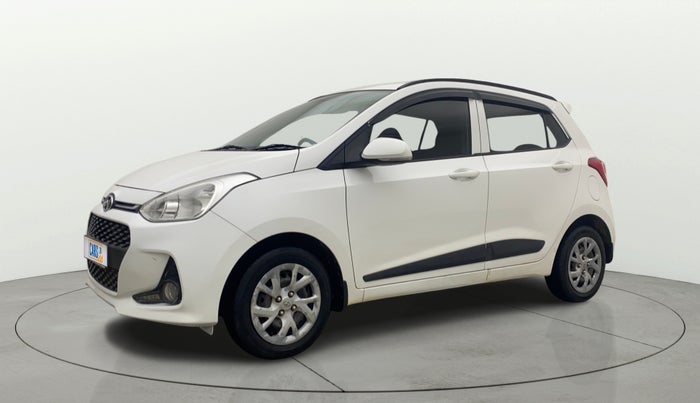 2019 Hyundai Grand i10 SPORTZ 1.2 KAPPA VTVT, Petrol, Manual, 78,213 km, Left Front Diagonal