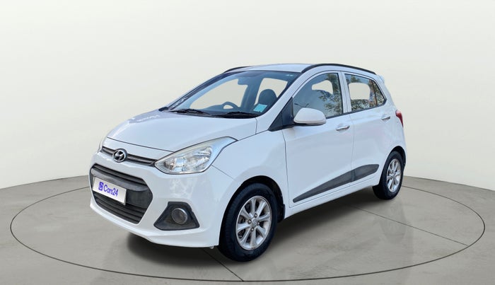 2015 Hyundai Grand i10 ASTA AT 1.2 KAPPA VTVT, Petrol, Automatic, 30,808 km, Left Front Diagonal