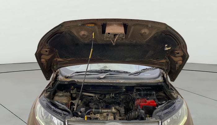 2016 Ford Ecosport TITANIUM 1.5L DIESEL, Diesel, Manual, 1,06,586 km, Open Bonet