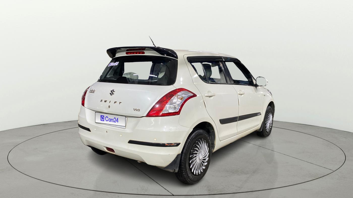 2013 Maruti Swift VXI, Petrol, Manual, 37,914 km, Right Back Diagonal