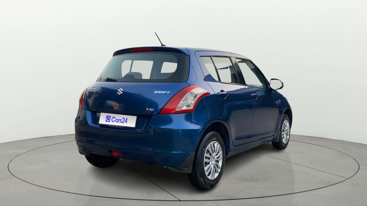 2012 Maruti Swift VXI, Petrol, Manual, 1,20,290 km, Right Back Diagonal