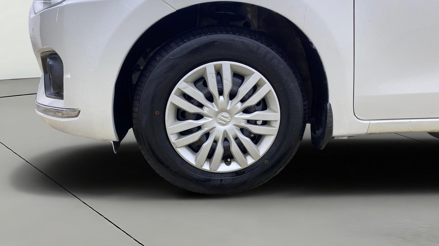 2018 Maruti Dzire VXI AMT, Petrol, Automatic, 76,599 km, Left Front Wheel