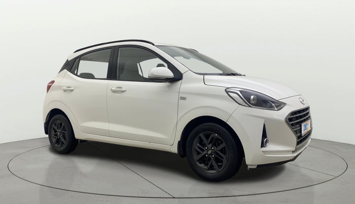 2019 Hyundai GRAND I10 NIOS SPORTZ AMT 1.2 KAPPA VTVT, Petrol, Automatic, 62,340 km, Right Front Diagonal