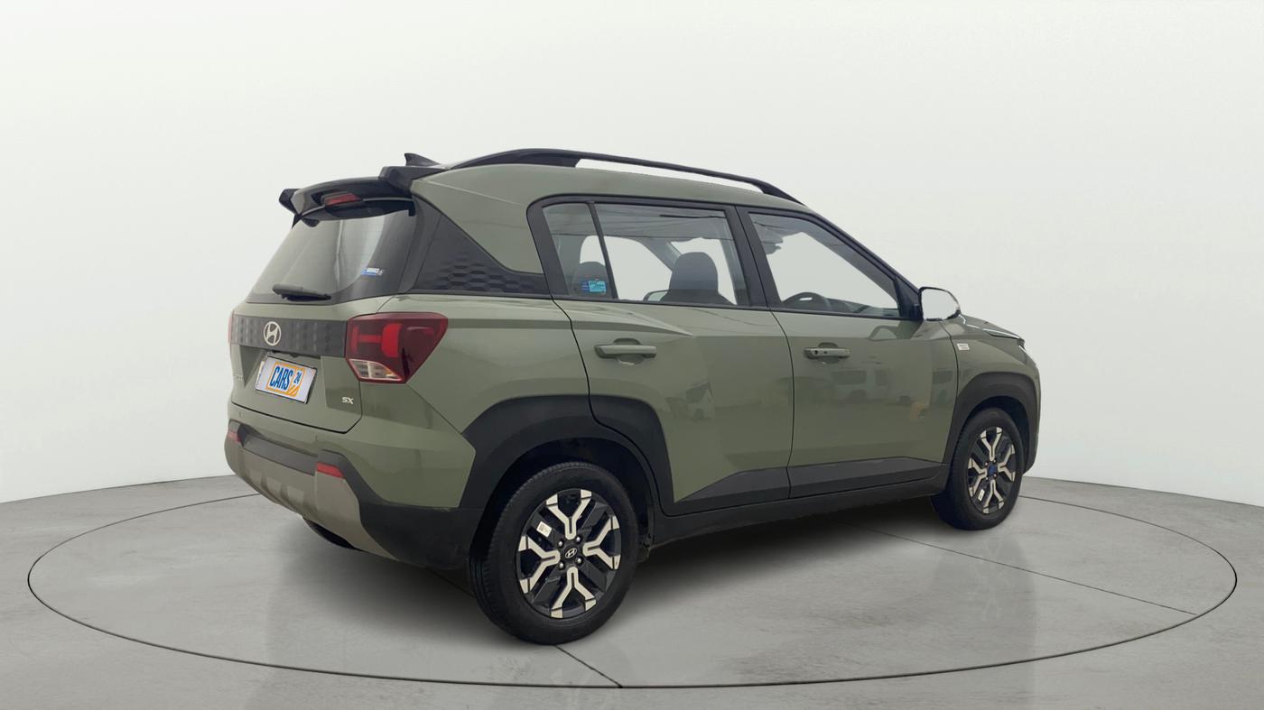 2024 Hyundai EXTER SX(O) 1.2 AMT, Petrol, Automatic, 5,824 km, Right Back Diagonal