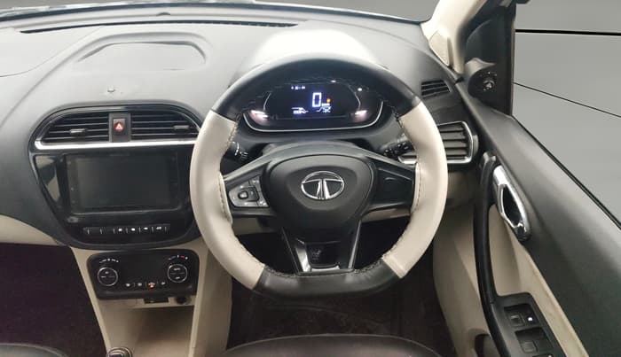 2022 Tata TIGOR XZ PLUS CNG, CNG, Manual, 1,33,074 km, Steering Wheel Close Up