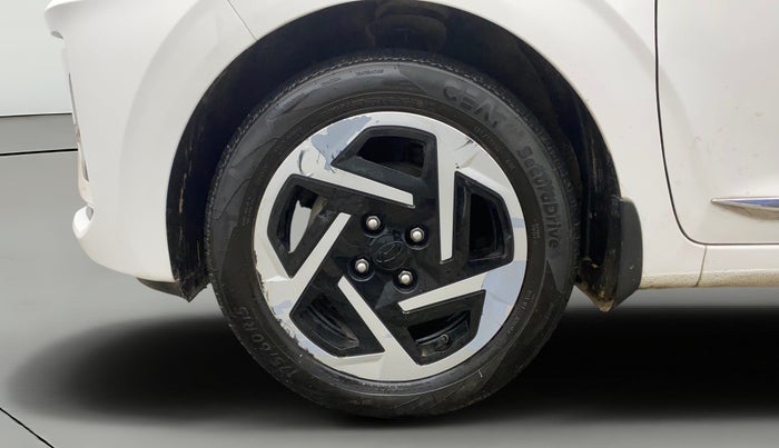 2023 Hyundai GRAND I10 NIOS SPORTZ AMT 1.2 KAPPA VTVT, Petrol, Automatic, 53,757 km, Left Front Wheel