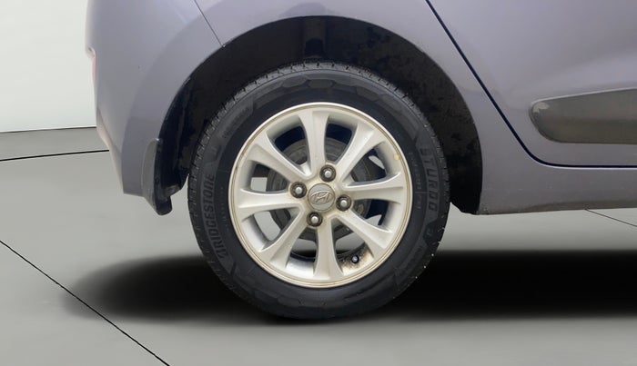 2016 Hyundai Grand i10 ASTA AT 1.2 KAPPA VTVT, Petrol, Automatic, 46,393 km, Right Rear Wheel