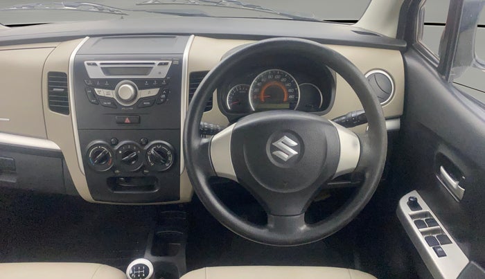 2016 Maruti Wagon R 1.0 VXI, Petrol, Manual, 63,564 km, Steering Wheel Close Up