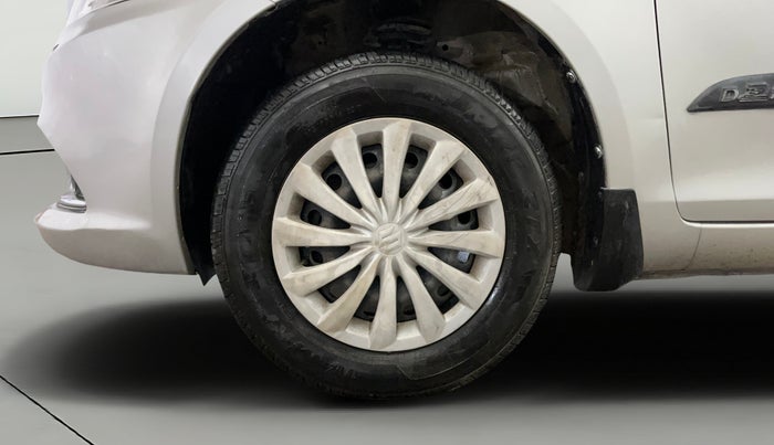 2015 Maruti Swift Dzire VXI, Petrol, Manual, 43,581 km, Left Front Wheel