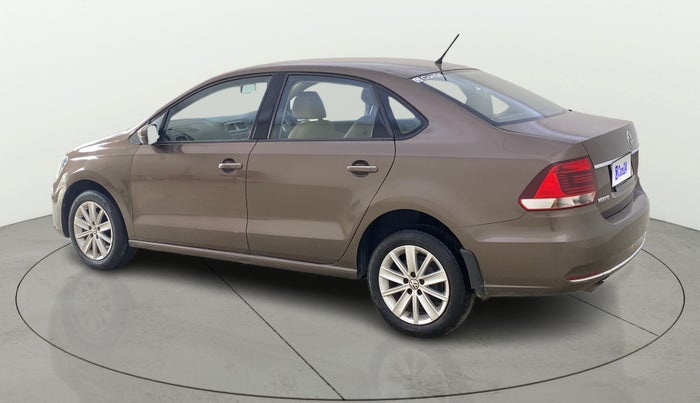 2015 Volkswagen Vento HIGHLINE PETROL AT, Petrol, Automatic, 51,090 km, Left Back Diagonal