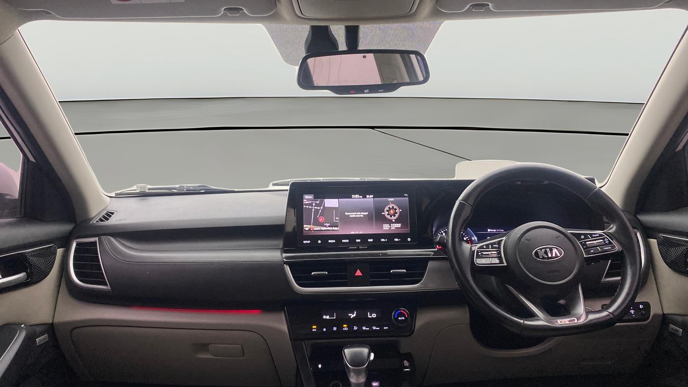 2020 KIA SELTOS GTX PLUS DCT 1.4 PETROL, Petrol, Automatic, 1,31,865 km, Air Conditioner
