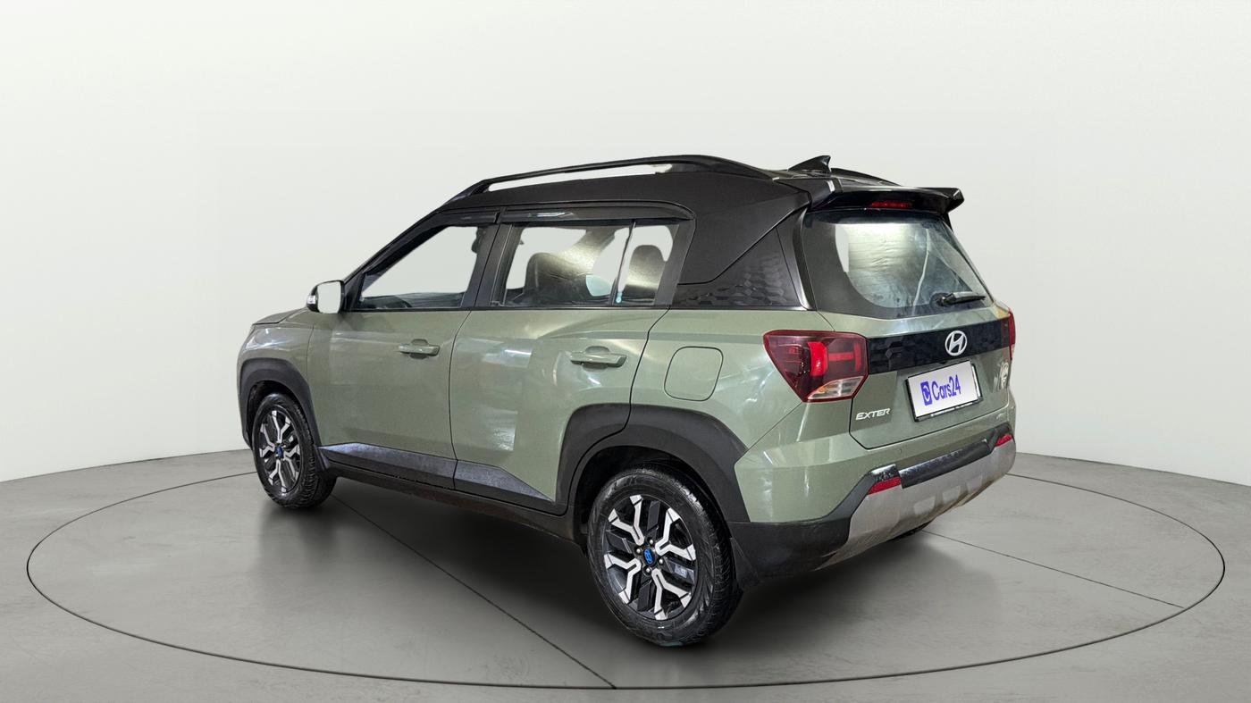 2023 Hyundai EXTER SX (O) CONNECT 1.2 MT DUAL TONE, Petrol, Manual, 45,550 km, Left Back Diagonal
