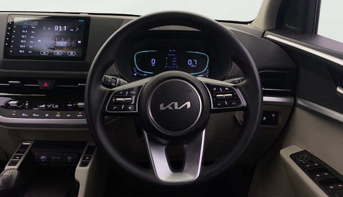 2022 KIA CARENS PRESTIGE PLUS 1.5 DIESEL 7 STR, Diesel, Manual, 33,074 km, Steering Wheel Close Up