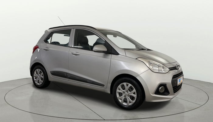 2016 Hyundai Grand i10 SPORTZ 1.2 KAPPA VTVT, Petrol, Manual, 38,981 km, Right Front Diagonal