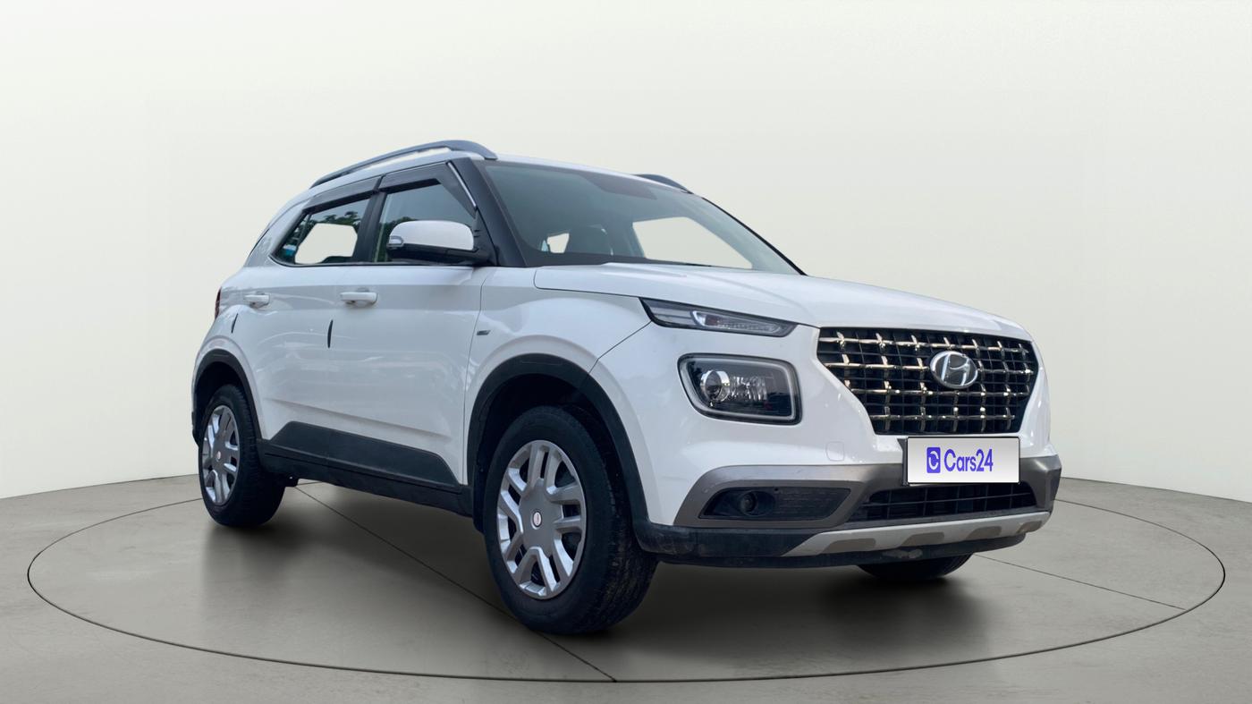 2022 Hyundai VENUE SX 1.0 TURBO IMT, Petrol, Manual, 57,143 km, Right Front Diagonal