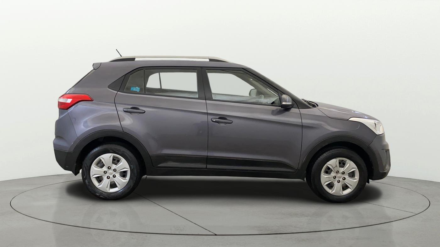 2017 Hyundai Creta E PLUS 1.6 PETROL, Petrol, Manual, 52,817 km, Right Side View