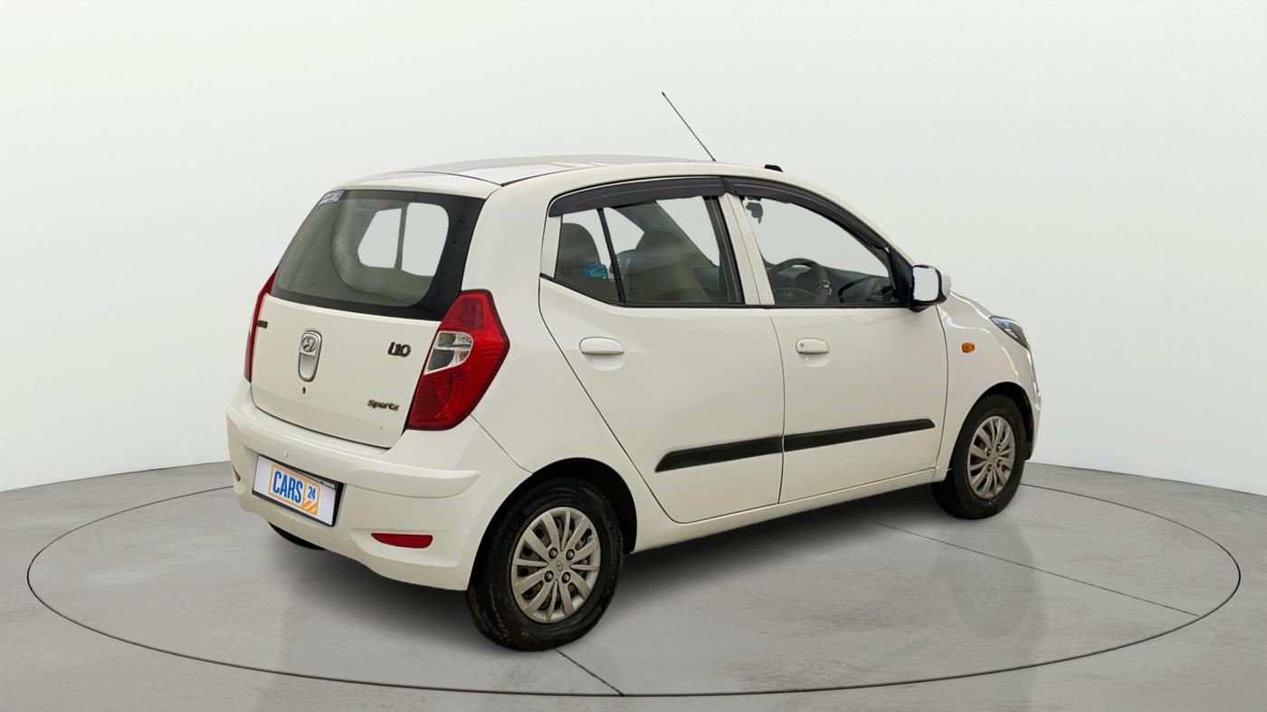 2014 Hyundai i10 SPORTZ 1.1, Petrol, Manual, 82,790 km, Right Back Diagonal