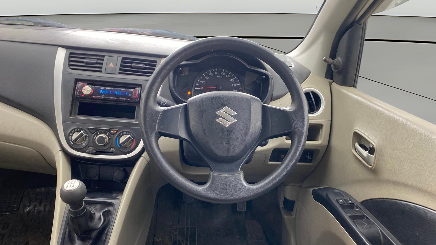 2014 Maruti Celerio VXI, Petrol, Manual, 47,055 km, Steering Wheel Close Up