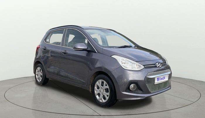 2016 Hyundai Grand i10 SPORTZ 1.2 KAPPA VTVT, Petrol, Manual, 50,064 km, Right Front Diagonal