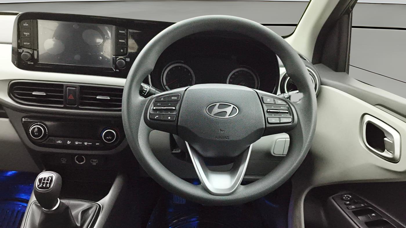 2023 Hyundai GRAND I10 NIOS SPORTZ 1.2 KAPPA VTVT, Petrol, Manual, 7,612 km, Steering Wheel Close Up