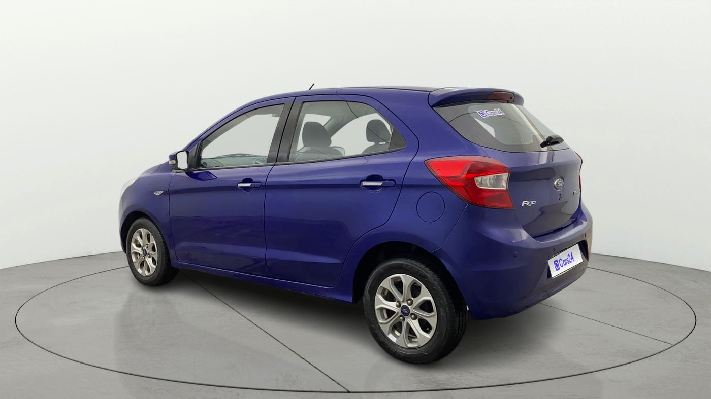 2016 Ford New Figo TITANIUM 1.2 PETROL MT, Petrol, Manual, 84,704 km, Left Back Diagonal