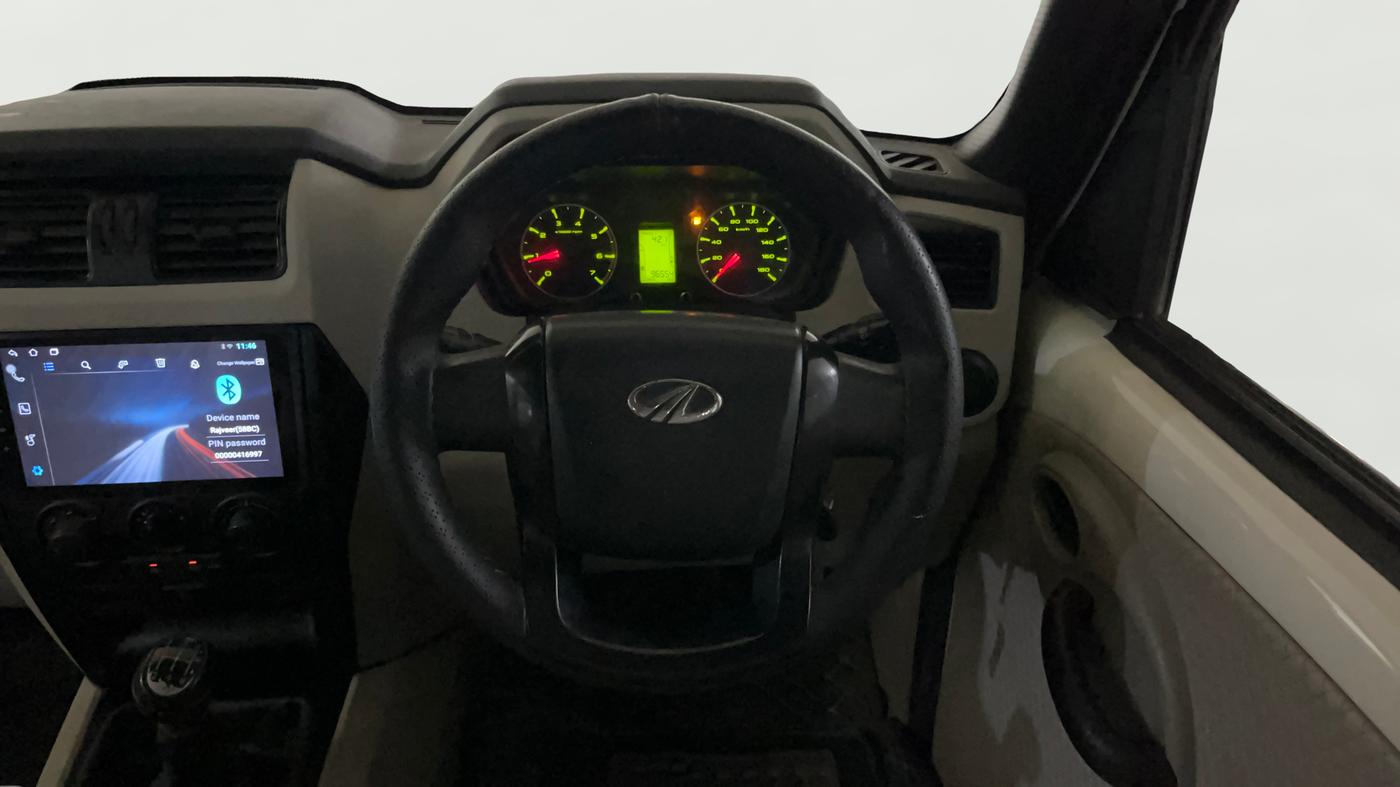 2019 Mahindra Scorpio S3, Diesel, Manual, 96,632 km, Steering Wheel Close Up