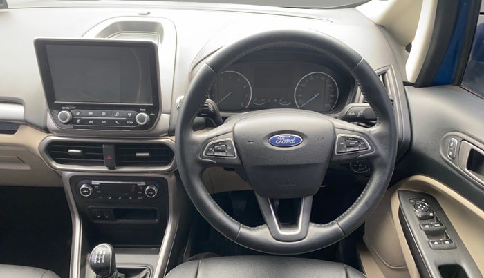 2020 Ford Ecosport TITANIUM 1.5L PETROL, Petrol, Manual, 28,088 km, Steering Wheel Close Up